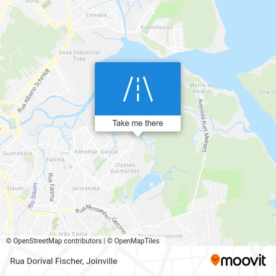 Rua Dorival Fischer map