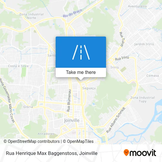 Rua Henrique Max Baggenstoss map