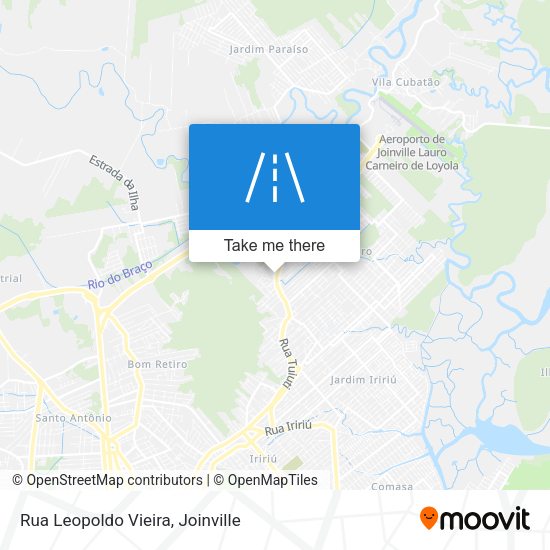 Rua Leopoldo Vieira map