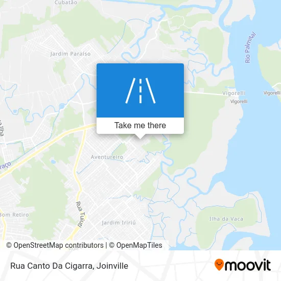 Rua Canto Da Cigarra map
