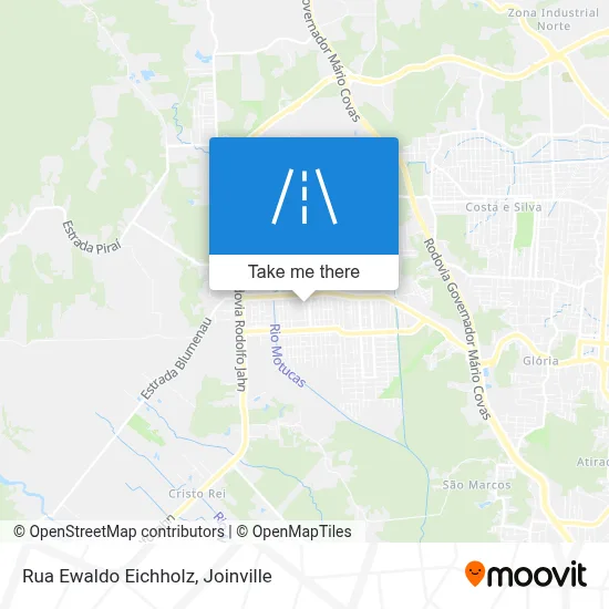 Rua Ewaldo Eichholz map