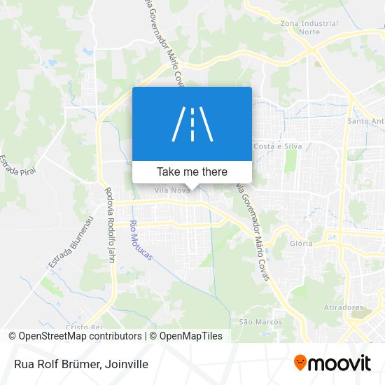 Rua Rolf Brümer map