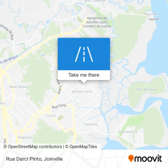 Rua Darci Pinto map