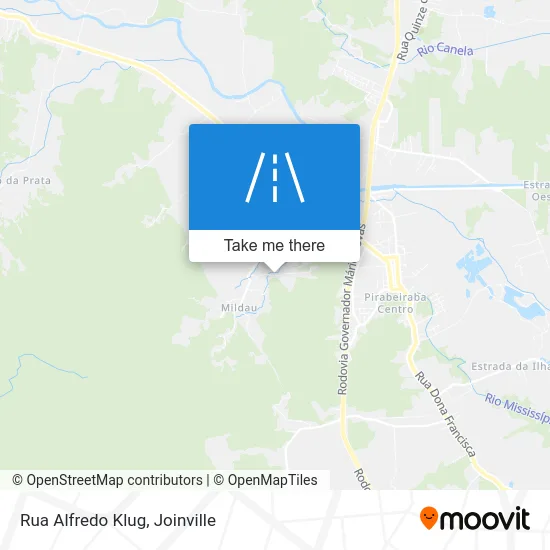 Rua Alfredo Klug map