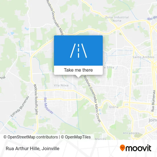 Rua Arthur Hille map