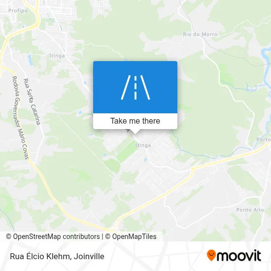 Rua Élcio Klehm map