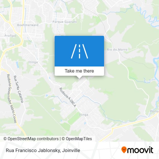 Rua Francisco Jablonsky map