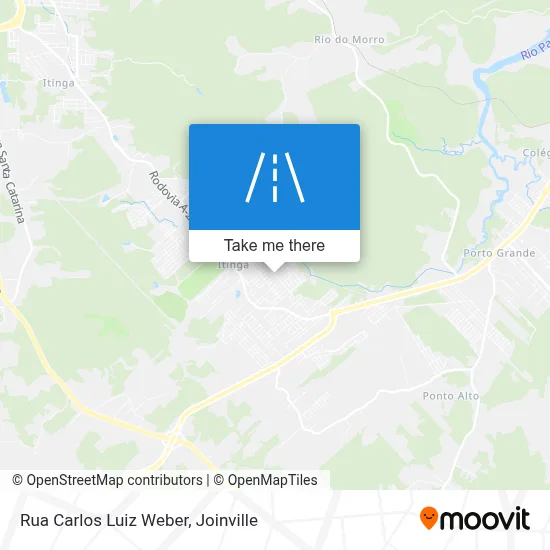 Rua Carlos Luiz Weber map