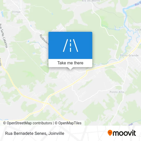 Rua Bernadete Senes map