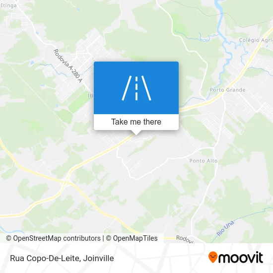 Rua Copo-De-Leite map