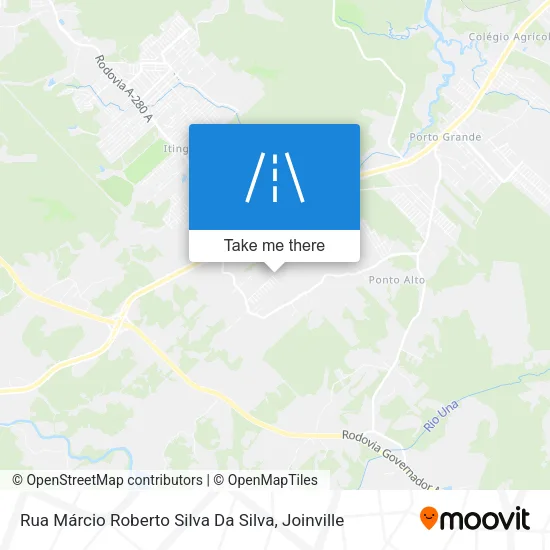 Rua Márcio Roberto Silva Da Silva map