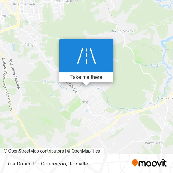 Rua Danilo Da Conceição map