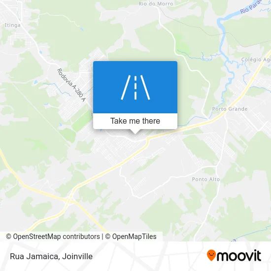 Rua Jamaica map