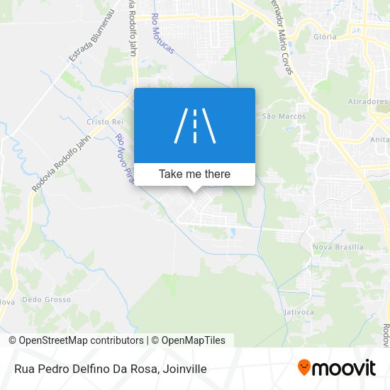 Rua Pedro Delfino Da Rosa map
