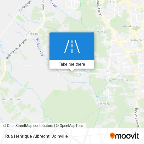 Rua Henrique Albrecht map