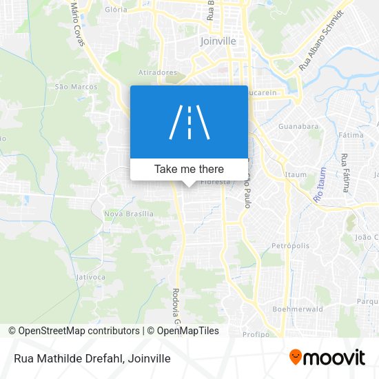 Rua Mathilde Drefahl map