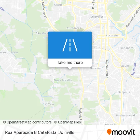 Rua Aparecida B Catafesta map