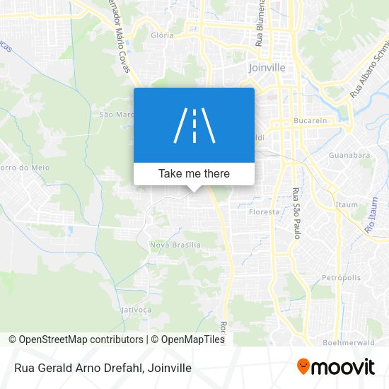 Rua Gerald Arno Drefahl map