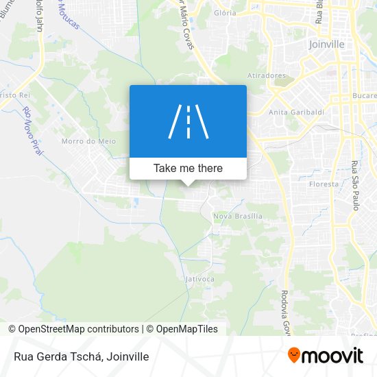 Rua Gerda Tschá map