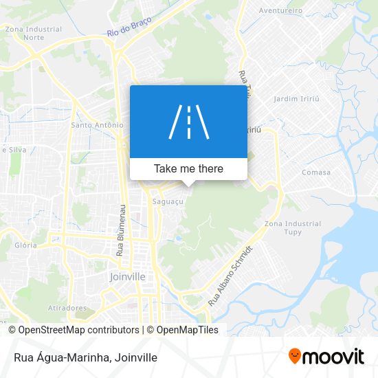 Rua Água-Marinha map