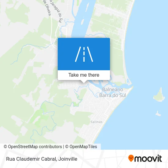 Rua Claudemir Cabral map