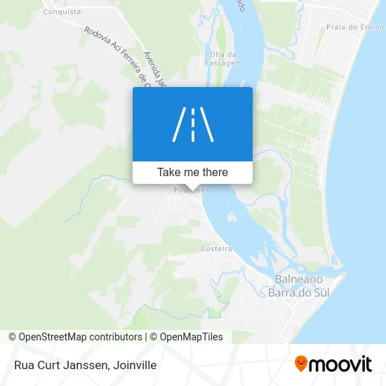Rua Curt Janssen map