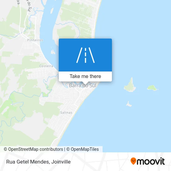 Rua Getel Mendes map