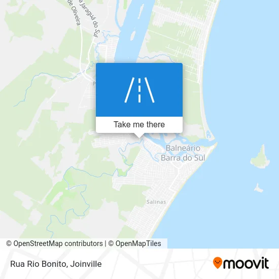 Rua Rio Bonito map