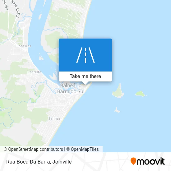 Rua Boca Da Barra map