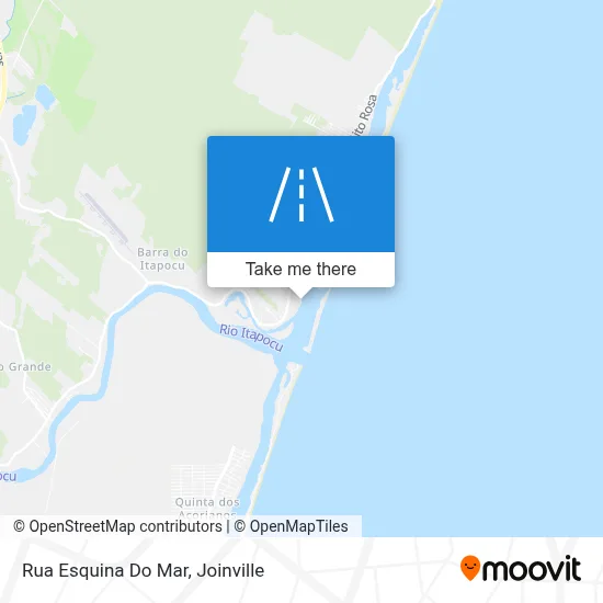 Rua Esquina Do Mar map