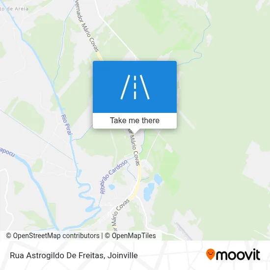 Rua Astrogildo De Freitas map