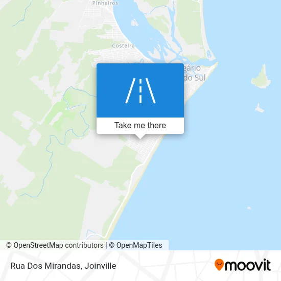 Rua Dos Mirandas map