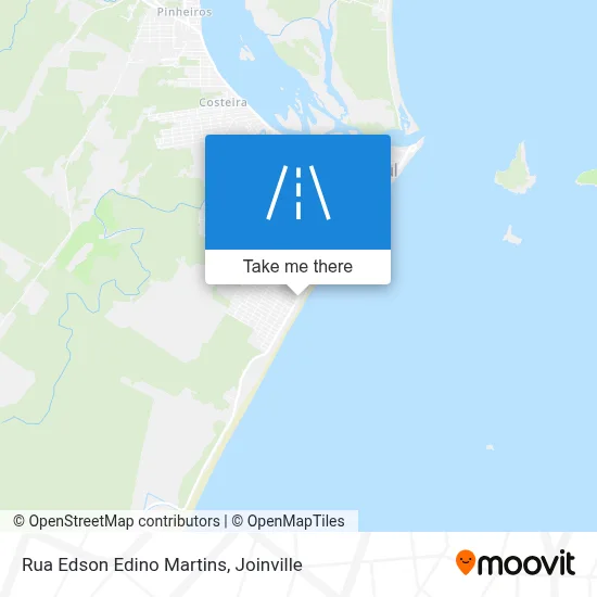 Rua Edson Edino Martins map