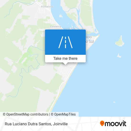 Rua Luciano Dutra Santos map