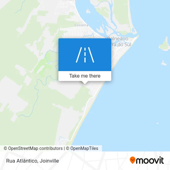 Rua Atlântico map