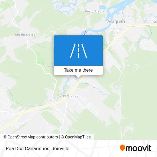 Rua Dos Canarinhos map