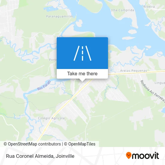 Rua Coronel Almeida map