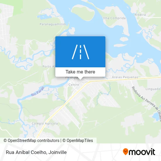 Rua Aníbal Coelho map