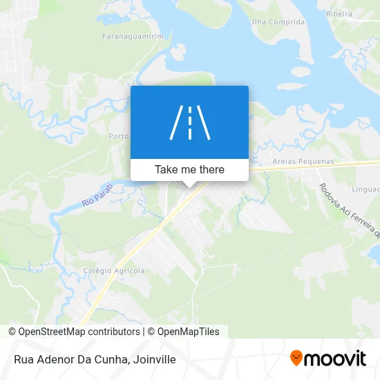 Rua Adenor Da Cunha map