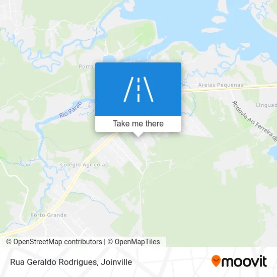 Rua Geraldo Rodrigues map