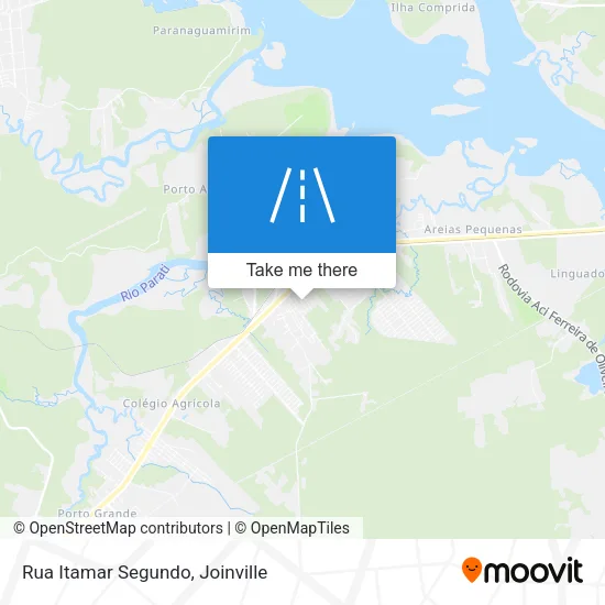 Rua Itamar Segundo map
