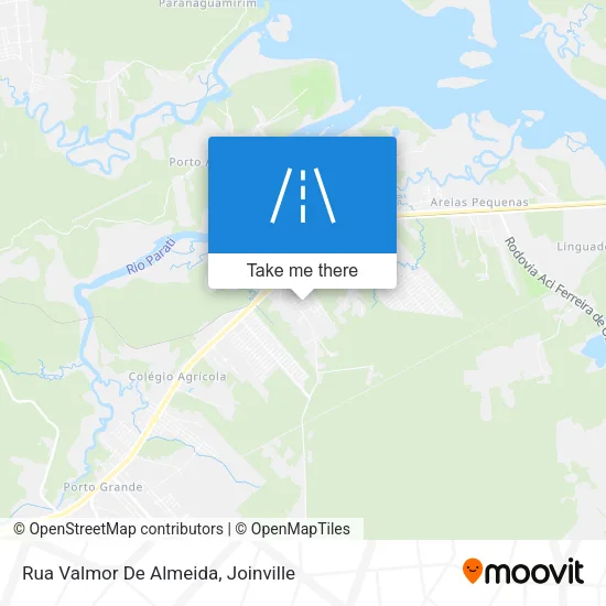 Rua Valmor De Almeida map