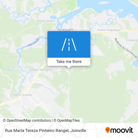 Rua Maria Tereza Pinheiro Rangel map