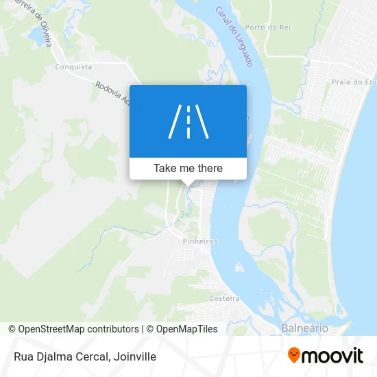 Rua Djalma Cercal map