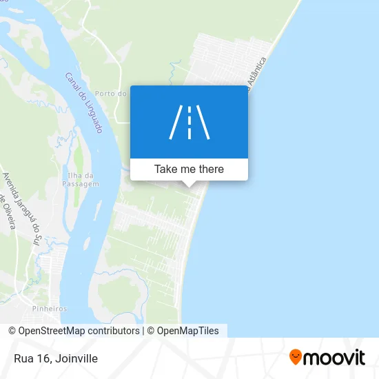 Rua 16 map