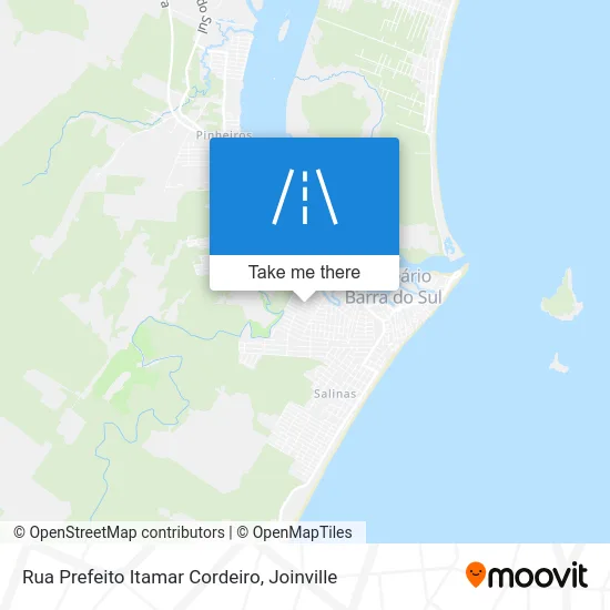 Rua Prefeito Itamar Cordeiro map