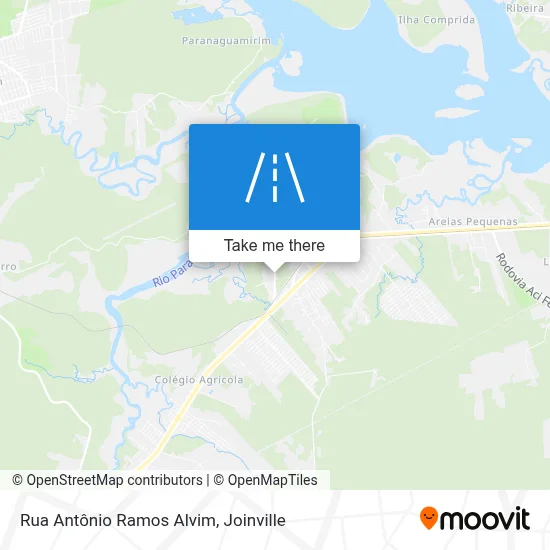 Rua Antônio Ramos Alvim map