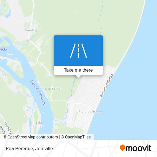 Rua Perequê map