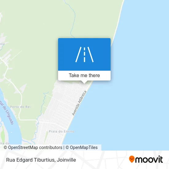 Rua Edgard Tiburtius map