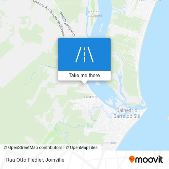 Rua Otto Fiedler map